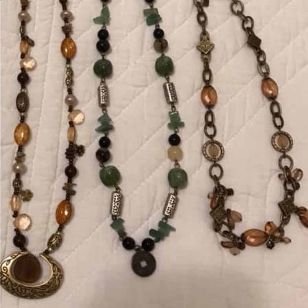 3 necklaces Premier and Napier